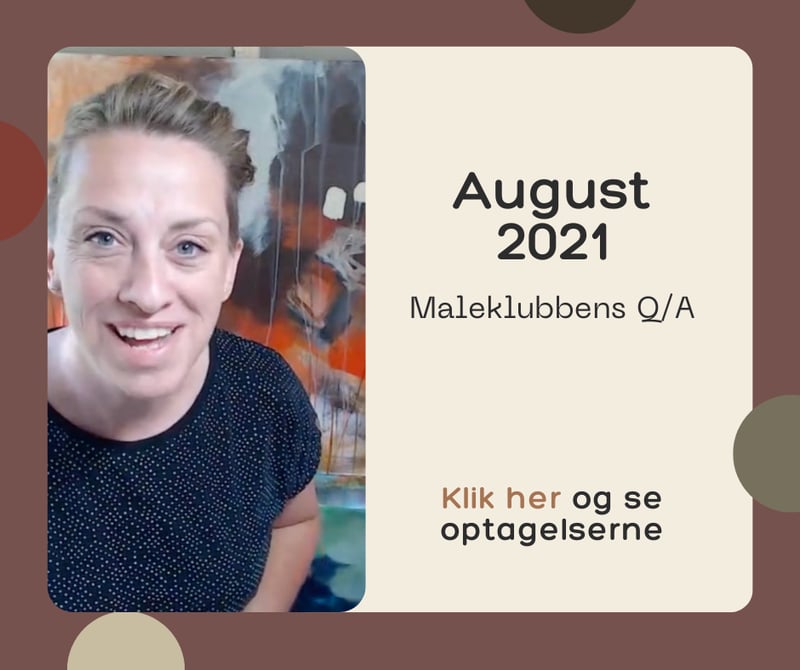 Jeg arbejder videre med min nye Paddle Brush - den er jeg godt nok blevet glad for. Hvordan jeg nogensinde har kunnet undvære den, ved jeg ikke. Tænk på hvor meget man ikke ved, man mangler :)